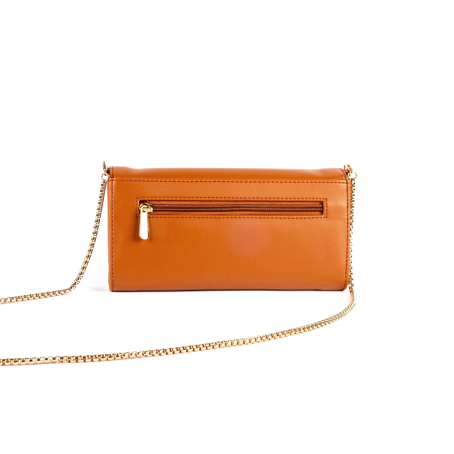 Timeless Tan Clutch Wallet cum Sling