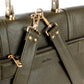 The Convertible Work Bag: Handbag, Backpack & Shoulder Tote - Olive Opulence