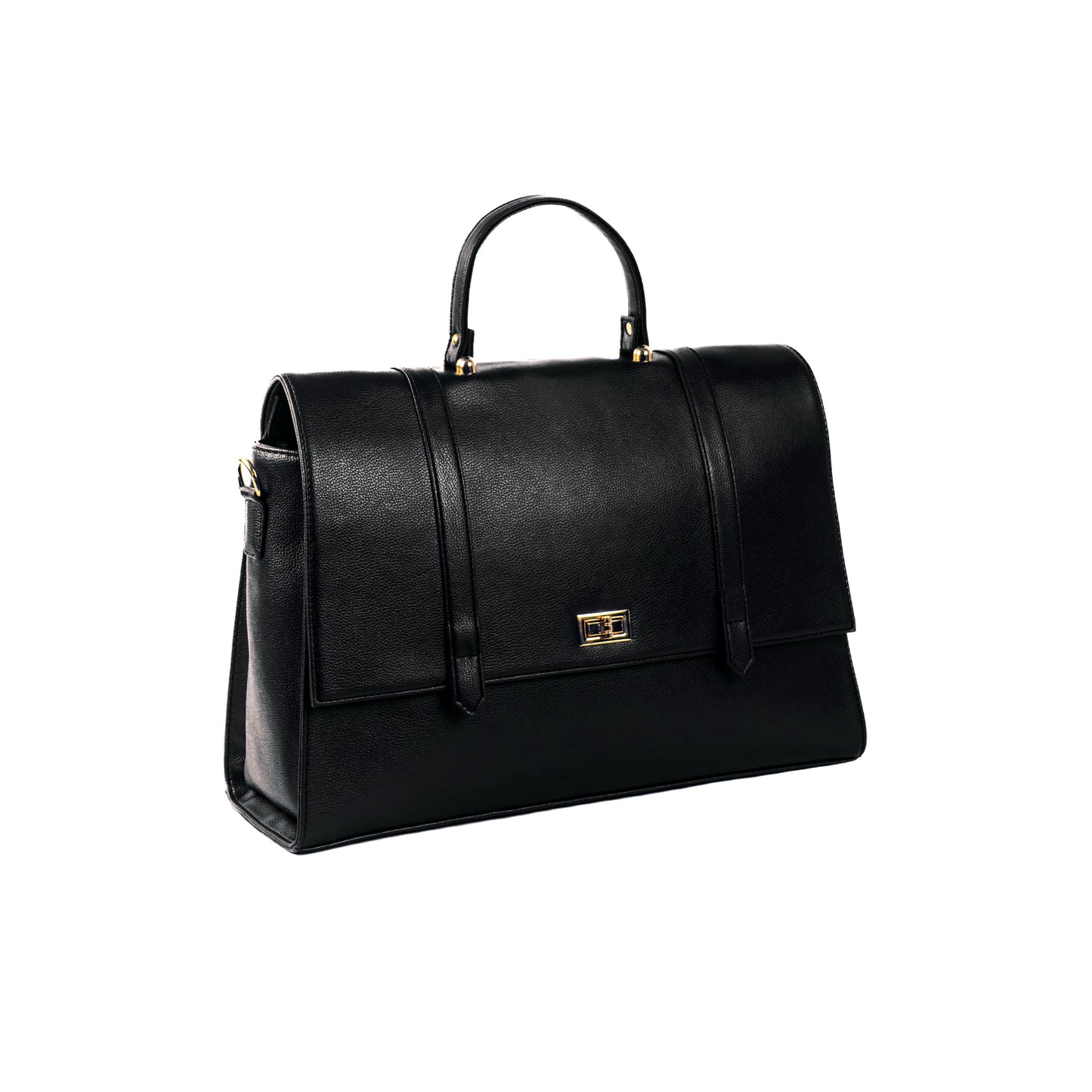 The Convertible Work Bag: Handbag, Backpack & Shoulder Tote - Charcoal Chic