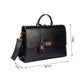 The Compact Convertible Work Bag for 14" laptops: Charcoal Chic (3 in 1 - Backpack, Crossbody/Tote & Handbag)