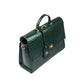 The Compact Convertible Work Bag for 14" laptops: Emerald Elegance (3 in 1 - Backpack, Crossbody/Tote & Handbag)