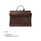 The Compact Convertible Work Bag for 14" laptops: Mahogany Mystique (3 in 1 - Backpack, Crossbody/Tote & Handbag)