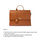 The Compact Convertible Work Bag for 14" laptops: Mocha Elegance (3 in 1 - Backpack, Crossbody/Tote & Handbag)