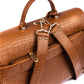 The Compact Convertible Work Bag for 14" laptops: Mocha Elegance (3 in 1 - Backpack, Crossbody/Tote & Handbag)
