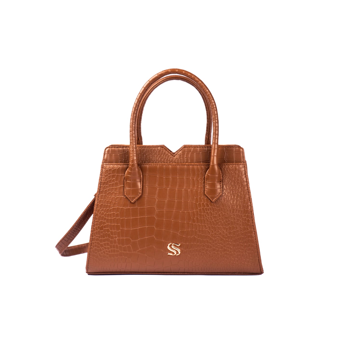 Mocha Elegance Poise Handbag