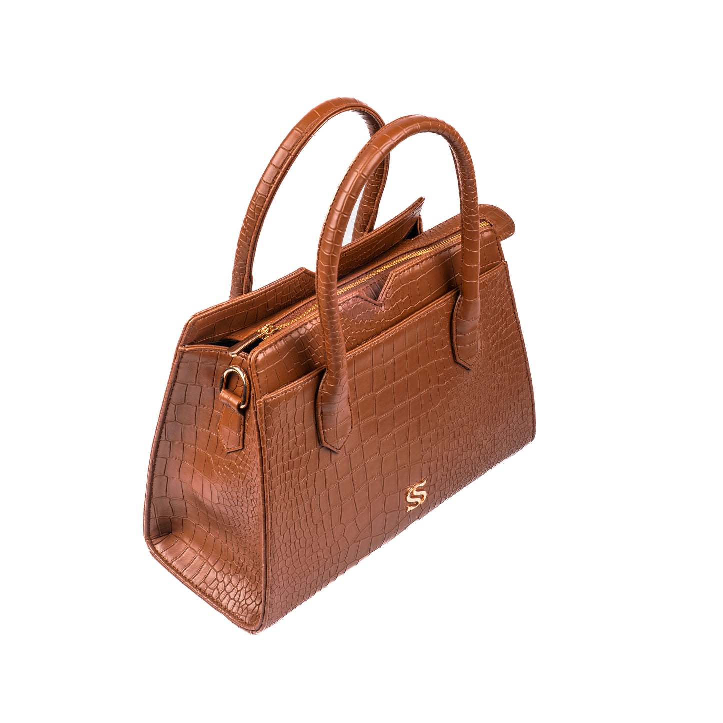 Mocha Elegance Poise Handbag