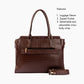 Mahogany Mystique Grande Tote bag for 17" laptop
