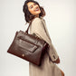 Mahogany Mystique Grande Tote bag for 17" laptop