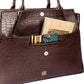 Mahogany Mystique Grande Tote bag for 17" laptop