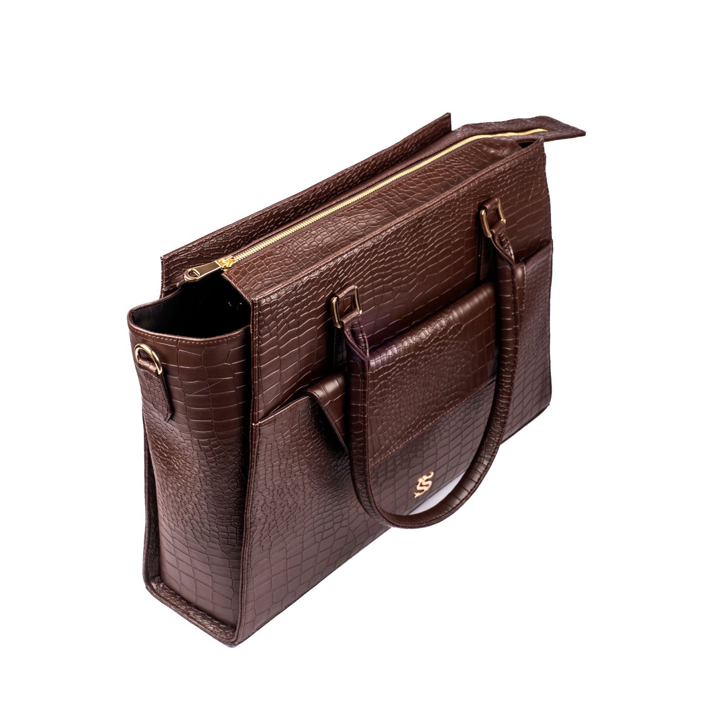 Mahogany Mystique Grande Tote bag for 17" laptop