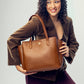 Mocha Elegance Cresta Tote bag for 16" laptop