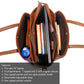 Mocha Elegance Cresta Tote bag for 16" laptop