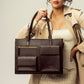 Mahogany Mystique Maison Élan Tote bag for 16" laptop