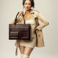 Mahogany Mystique Maison Élan Tote bag for 16" laptop