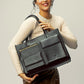 Charcoal Chic Maison Élan Tote bag for 16" laptop