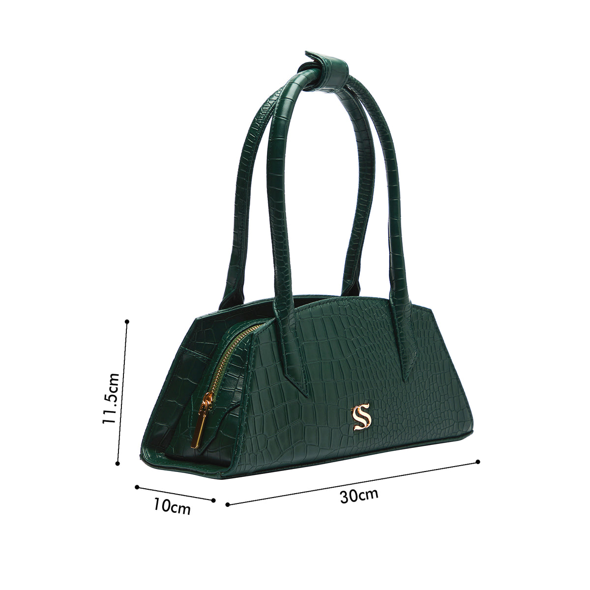 Emerald Elegance Estelle Shoulder bag