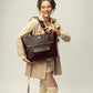 Mahogany Mystique Aurea Tote bag for 16" laptop