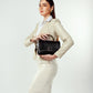 Charcoal Chic Serena Handbag cum Sling bag
