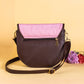 Tulips and Lavender Flap Sling Bag - Pink