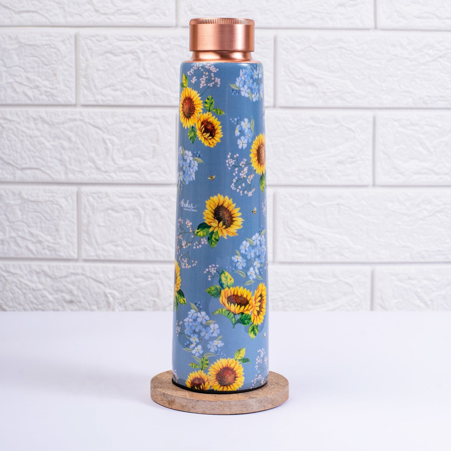 Garden Blooms Copper Bottle and Tumblers - Gift Set